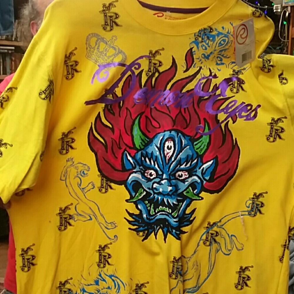 Mens tee "Demon Eyes"
